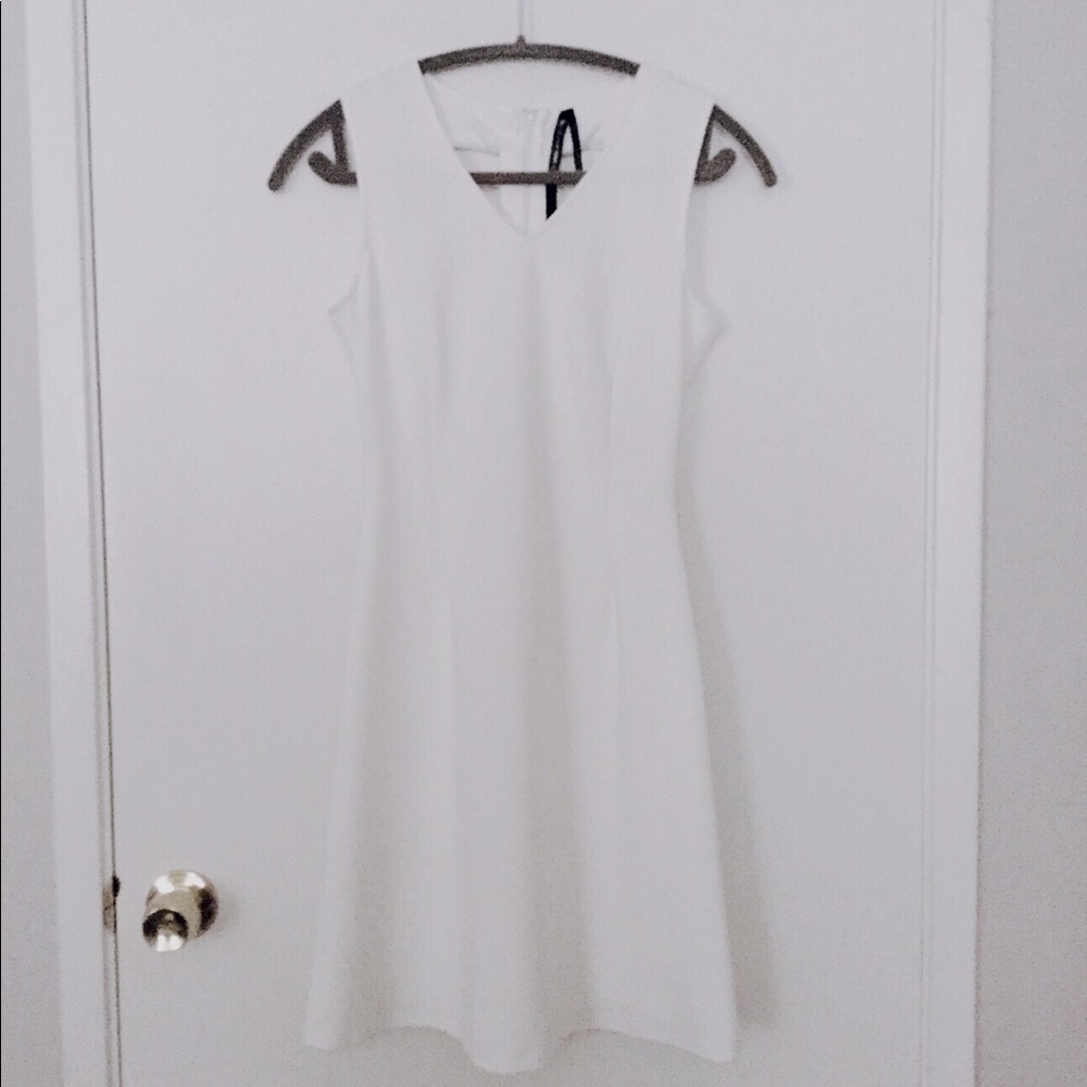 White Andrew Marc New York Dress